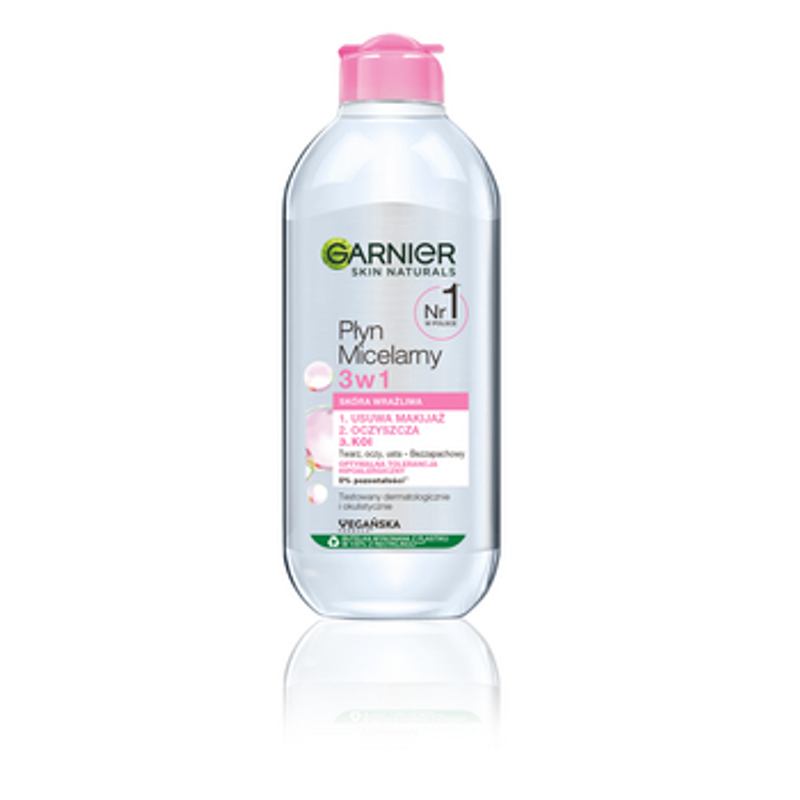 Garnier Płyn micelarny 3w1 400 ml